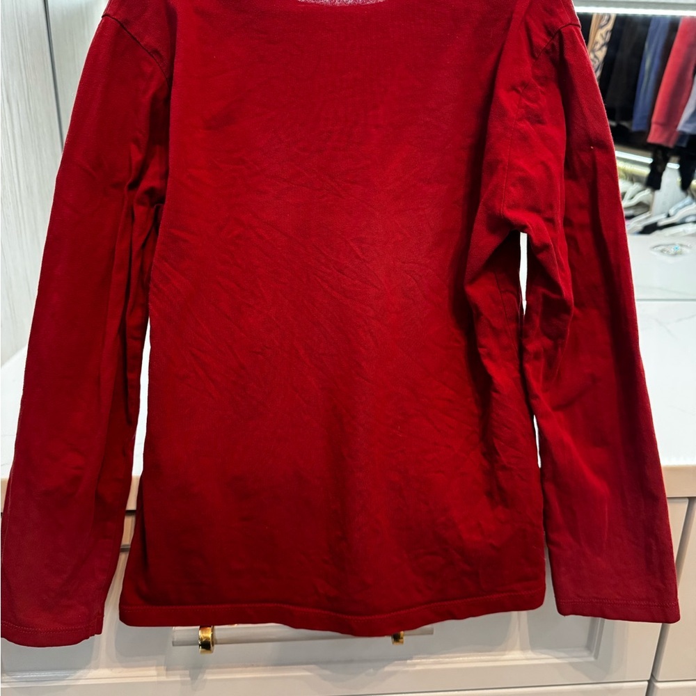 Kenzo Red Tiger Print Kids T-Shirt - Picture 3 of 4